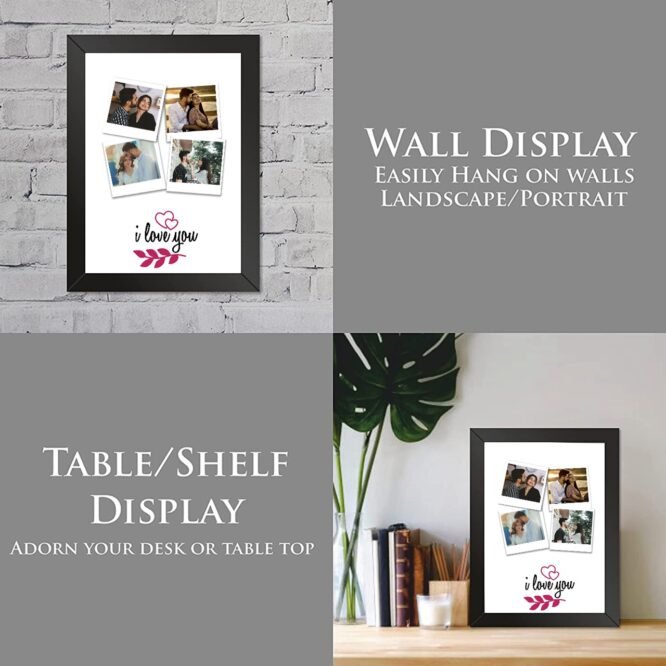 Customized Collage I Love You Frame - Image 5